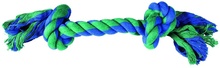 Mänguasi koerale Karlie Flamingo FlossyRope 2 Knots, 40 cm, sinine