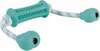 Mänguasi koerale Trixie Denta Fun Stick With Rope, 9 cm, valge/türkiis