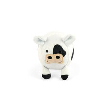 Mänguasi koertele P.L.A.Y. Barnyard Buddies lehm, valge