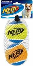 Mänguasi koertele pall Nerf L, kollane/oranž