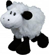 Mänguasi koertele Trixie lammas, 14 cm, valge/must