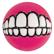 Mänguasi koertele pall Rogz Grinz Large Pink, 78 mm
