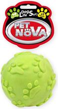 Mänguasi koertele pall Pet Nova SOUNDBALL-YL, 6 cm, kollane