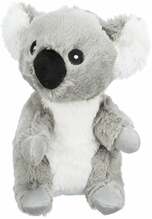 Mänguasi koertele Trixie Koala Elly, plüüs, hall, 21 cm
