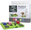 Koerte maiuste mõistatusmänguasi Puzzle Rectangle, Eat Slow Live Longer