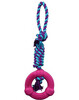 Mänguasi koertele rõngas köiega Trixie Denta Fun, 12 cm / 41 cm