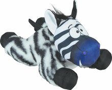 Mänguasi koertele Zolux Friends Zebra Caleb L, valge/must, 35.4 cm