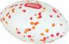 Mänguasi koertele regbipall Zolux Etpu, 12.7 cm, valge/oranž