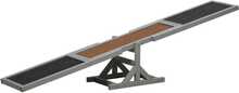 Koerte treeningkiik PawHut Agility, 180 x 30 x 30 cm, hall + pruun