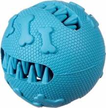 Mänguasi koertele pall Barry King, 7,5 cm, sinine