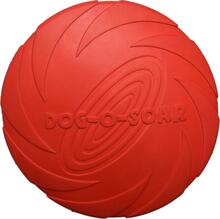 Mänguasi koertele lendav taldrik Pet Nova Disc, punane, 22 cm