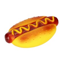 Mänguasi koertele Dingo Hot Dog, 15 cm, pruun