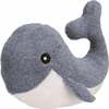 Mänguasi koertele Trixie Be Nordic Whale Brunold, 25 cm, valge/hall