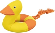Veemänguasi koertele Trixie Aqua Toy Duck, 20 cm, kollane/oranž