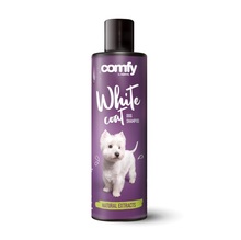 Šampoon heleda karvaga koertele Comfy White Coat, 250 ml