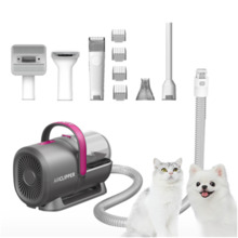 Lemmikloomade hoolduskomplekt PETKIT Air Clipper 5in1 LM4, hall/valge