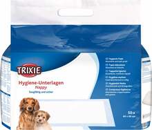 Treeningmatt koertele Trixie Nappy 23418, 60 cm x 60 cm, 50 tk, valge