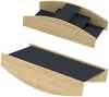 Koerte agility kiik PawHut 2-in-1, 80 x 39,5 x 20 cm, naturaalne puit