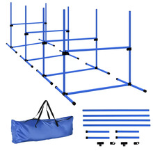Agility takistuskomplekt Pawhut, 4 osa, 99 x 65 x 94 cm