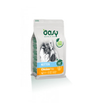 Kuivtoit kassipoegadele Oasy Kitten Chicken, 1.5 kg + 250 g