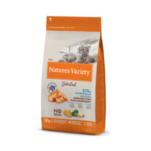 Kuivtoit kassidele NATURE'S VARIETY Selected Adult, norra lõhe, 1.25 kg