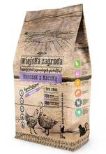 Kuivtoit kassidele Wiejska Zagroda kanaliha ja pardiga, 1,6 kg