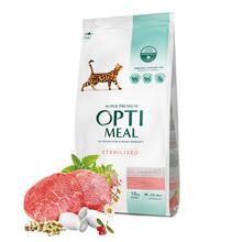 Kuivtoit Optimeal steriliseeritud ja kastreeritud kassidele, 10 kg
