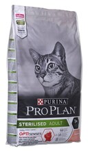 Kuivtoit steriliseeritud kassidele lõhega Purina Pro Plan Sterilised, 10 kg