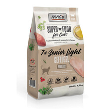 Kuivtoit eakatele kassidele Mac's Cat Dry 7+ Senior Light, 1,5 kg