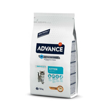 Kuivtoit kassipoegadele Advance Kitten kanaliha ja riisiga, 1.5 kg