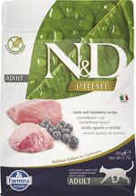 Kuivtoit kassidele Farmina N&D Prime Cat Lamb and Blueberry Adult, 300 g