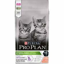 Kuivtoit steriliseeritud kassipoegadele lõhega Purina Pro Plan Optistart, 1,5 kg