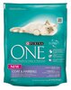 Kuivtoit kassidele Purina One Coat & Hairball kanaga, 800 g