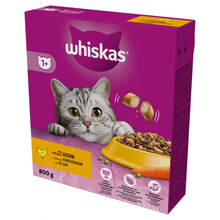 Kuivtoit kassipoegadele Whiskas kanaga, 800 g