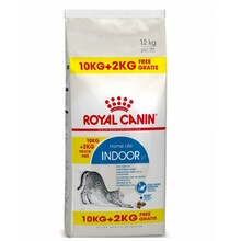 Kuivtoit kassidele Royal Canin Indoor, 10 + 2 kg