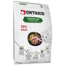 Kuivtoit kassidele Ontario Cat Sensitive/Derma, 6,5 kg