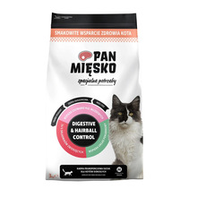 Kuivtoit kassidele PAN MIĘSKO Digestive & Hairball Control, 3 kg