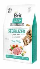 Kuivtoit kassidele Brit Care Sterilized Urinary Health kanaga, 7 kg
