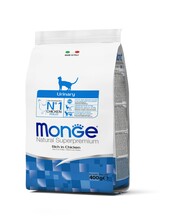 Kuivtoit kassipoegadele Monge Cat Urinary, kanaga, 0,4 kg