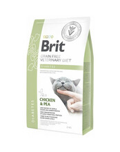 Kuivtoit kassidele Brit Veterinary Diets Cat Diabetes, 2 kg