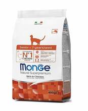 Kuivtoit eakatele kassidele Monge Cat Senior, 0.4 kg