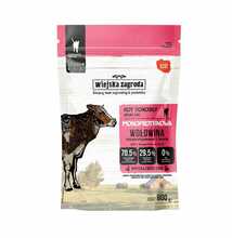 Kuivtoit kassipoegadele Wiejska Zagroda Monoprotein, veiselihaga, 800 g