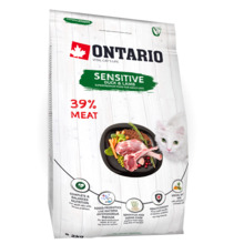 Kuivtoit kassidele Ontario Cat Sensitive/Derma, 2 kg