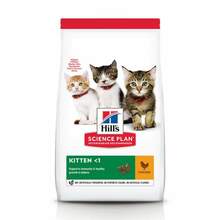 Kuivtoit kassipoegadele Hill's Science Plan Kitten kanaga, 3 kg