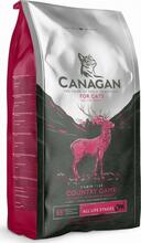 Kuivtoit kassidele Canagan Country Game pardiliha ja ulukilihaga, 1,5 kg
