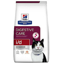 Kuivtoit kassidele Hill's Prescription Diet Digestive Care i/d kanaga, 1,5 kg