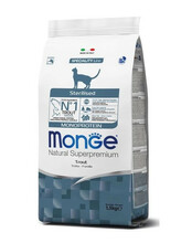 Kuivtoit kassipoegadele Monge Monoprotein Sterilised, forell, 400 g