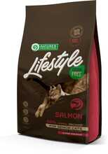 Teraviljavaba kuivtoit eakatele kassidele Nature's Protection Lifestyle lõhega, 1,5 kg