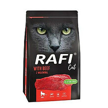Kuivtoit kassidele Dolina Noteci Rafi Cat veiselihaga, 7 kg