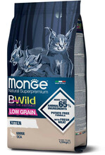 Kuivtoit kassipoegadele Monge BWild Kitten hani, 1,5 kg